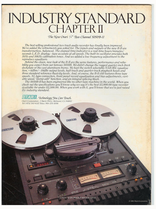 Otari MX5050 BII 2 Reel-to-Reel Tape Machine